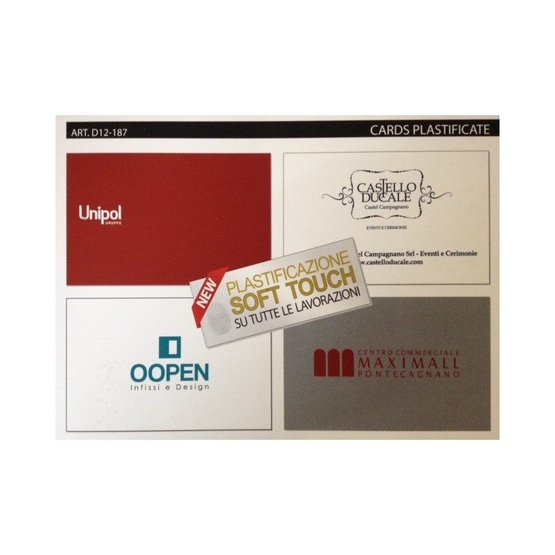 CARDS PLASTIFICATE